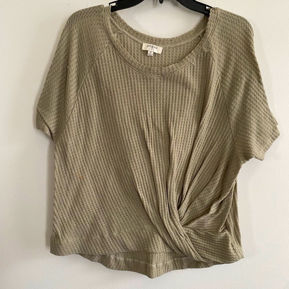 Green Umgee shirt!